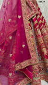 2577b & 2577c By Anjani Art Velvet Fancy Dori Work Sequins Embroidery Work Bridal Lahenga Choli Wholesalers In Delhi